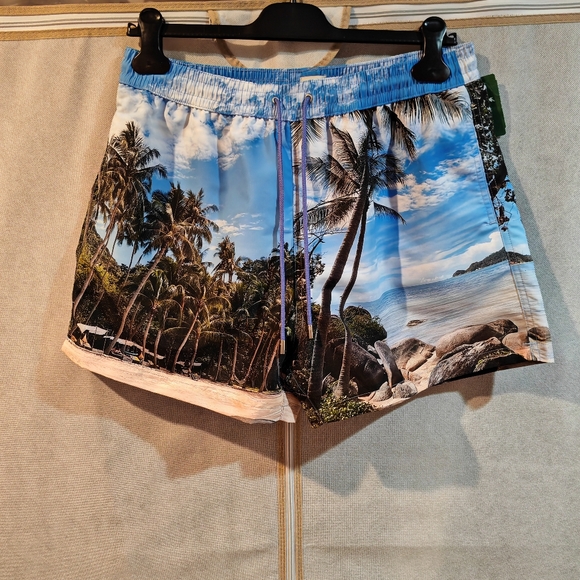 PAUL SMITH Paradise Print Swim Shorts - Picture 3 of 8